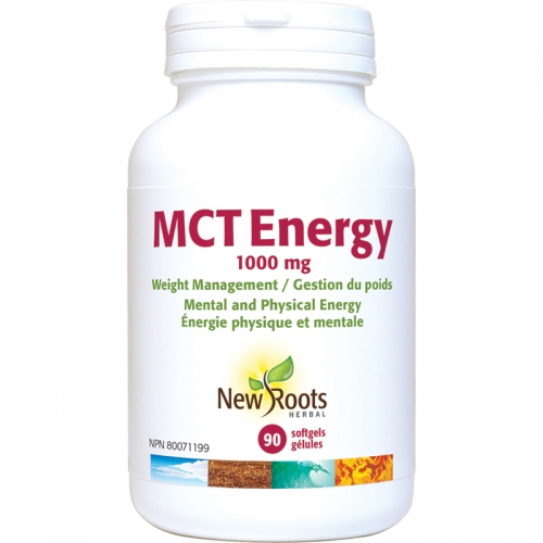 MCT Énergie Gélules · 1 000 mg - New Roots Herbal 