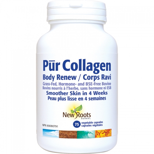 Pūr Collagen Corps Ravi, sans hormone ni ESB - New Roots Herbal 