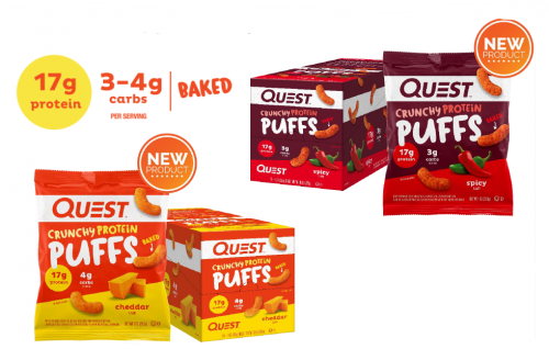 Quest Crunchy Protein Puffs!