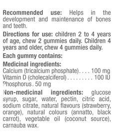 Ironkids Gummies, Calcium with Vitamin D