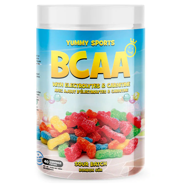Yummy Sports Candies  BCAA - Carnitine - Électrolyte