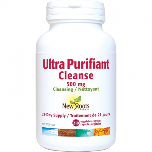 Ultra Purifiant Nettoyant 500 mg - New Roots Herbal 