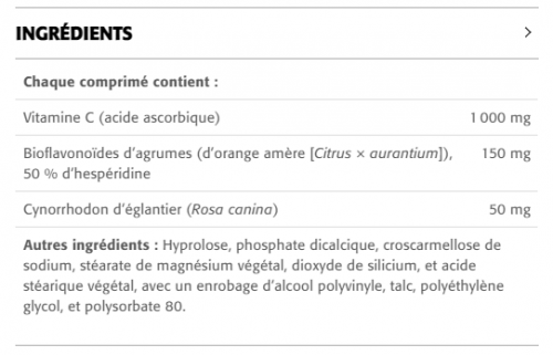 Vitamine C Libération graduelle - New Roots Herbal 