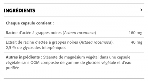 Actée à Grappes Noires - New Roots Herbal 