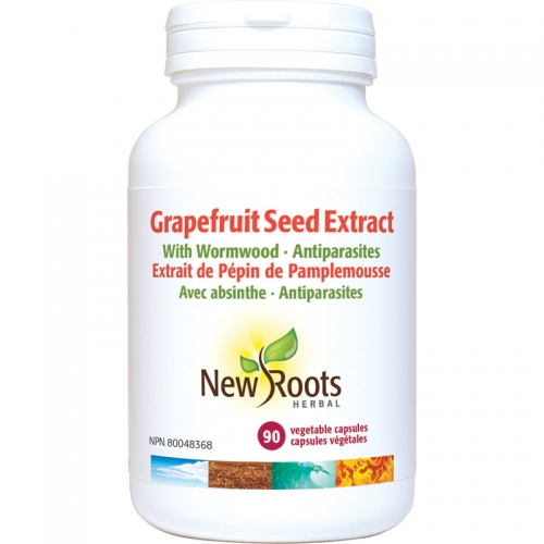 Extrait de Pépin de Pamplemousse Avec absinthe (Capsules) - New Roots Herbal 