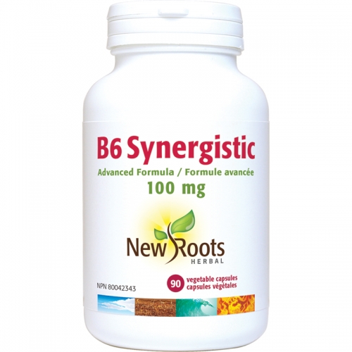 Vitamine B6 Synergique 100 mg - New Roots Herbal 