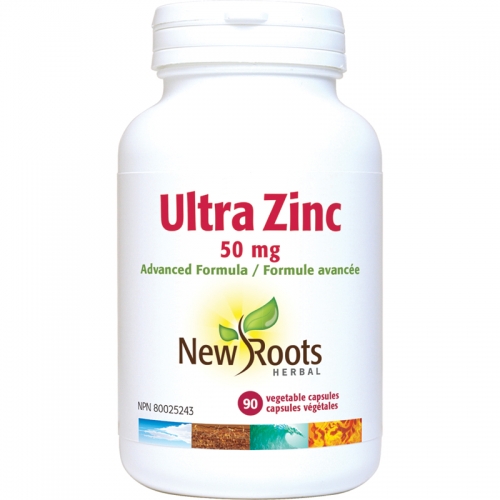 Ultra Zinc 50 mg - New Roots Herbal 