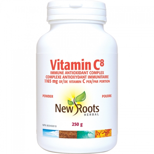 Vitamin C⁸ 1,165 mg of Vitamin C per Portion - New Roots Herbal 