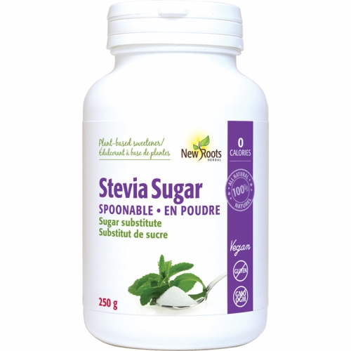 Stevia Sugar En Poudre - New Roots Herbal 