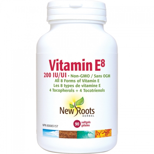 Vitamin E⁸ · 200 IU - New Roots Herbal 