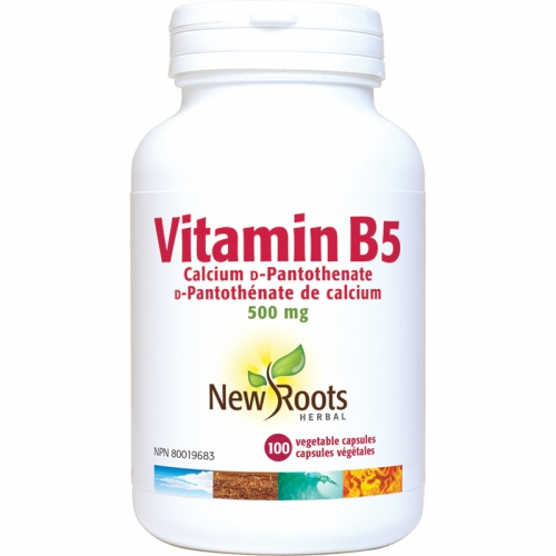 Vitamine B5 Acide Pantothénique 500 mg - New Roots Herbal 