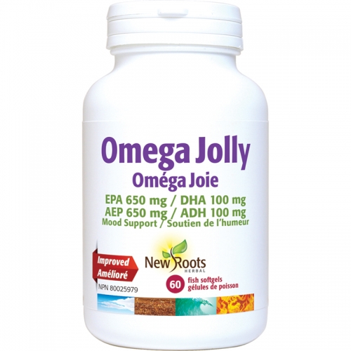 Oméga Joie AEP 650 mg / ADH 100 mg - New Roots Herbal 