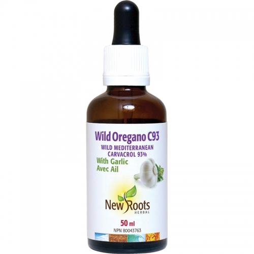Wild Oregano C93 avec Ail - New Roots Herbal 