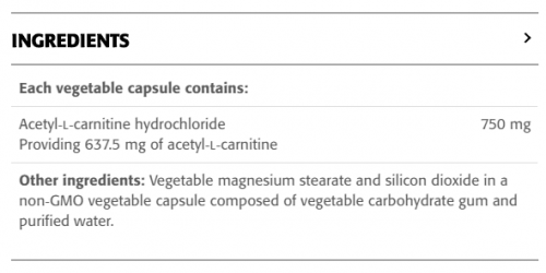 Acetyl-L-Carnitine - New Roots Herbal 