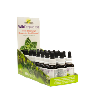 Wild Oregano C93 Extra Fort Mélange 1:3 (Présentoir) - New Roots Herbal 