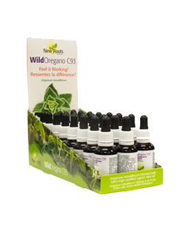 Wild Oregano C93 Extra Fort Mélange 1:3 (Présentoir) - New Roots Herbal 