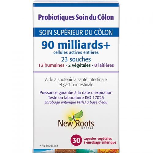 Probiotiques Soin du Côlon - New Roots Herbal 