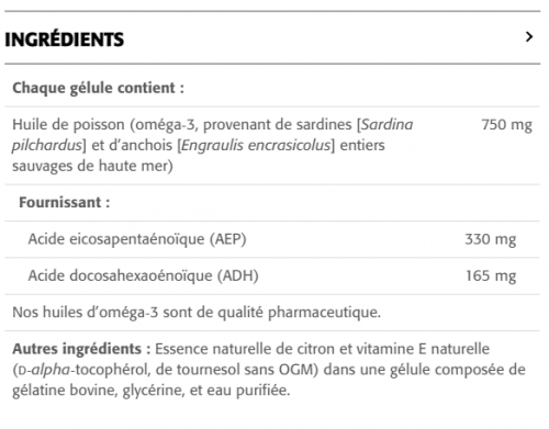 Wild Oméga 3 AEP 330 mg · ADH 165 mg - New Roots Herbal 