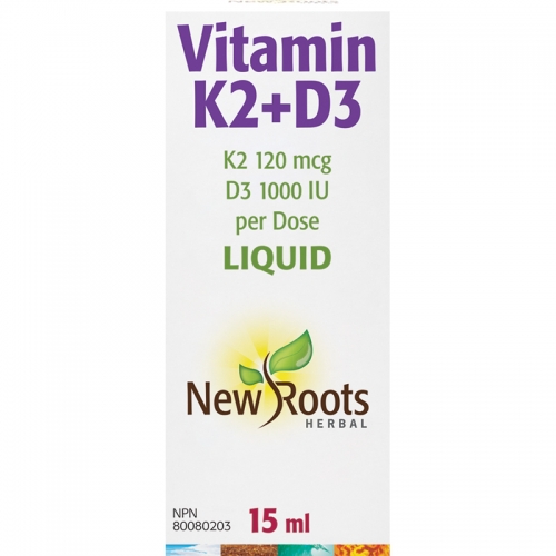 Vitamin K2+D3 - New Roots Herbal 