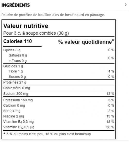 Protéine de Bouillon d’Os de Bœuf · De Nouvelle‑Zélande - New Roots Herbal 