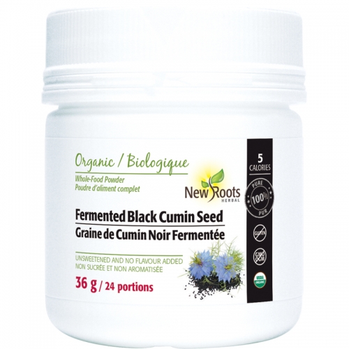 Graine de Cumin Noir Fermentée Certifié biologique - New Roots Herbal 