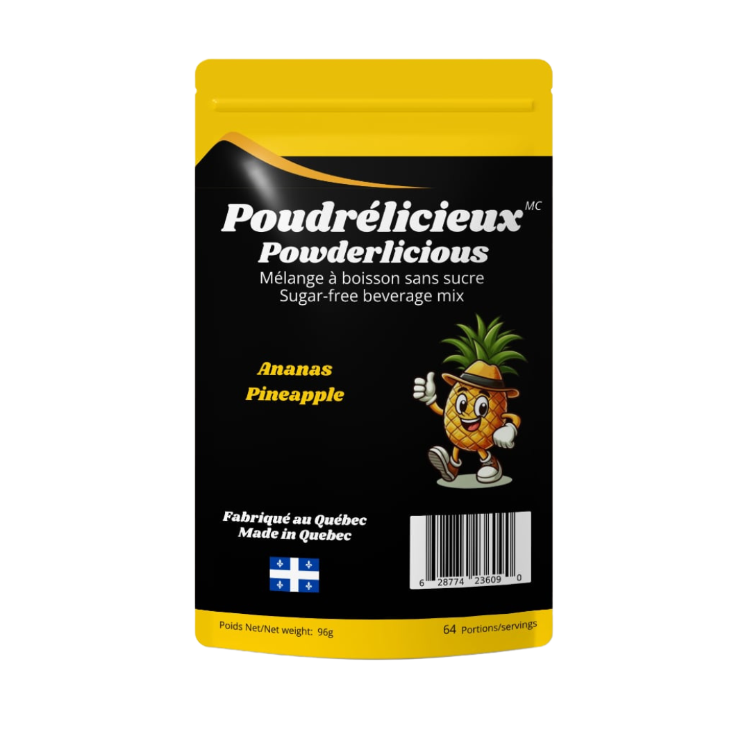 Base et saveur pour Slush sans sucre - Poudrélicieux