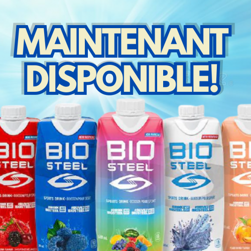 BOISSON POUR SPORTIFS - Biosteel RTD - Prête à Boire