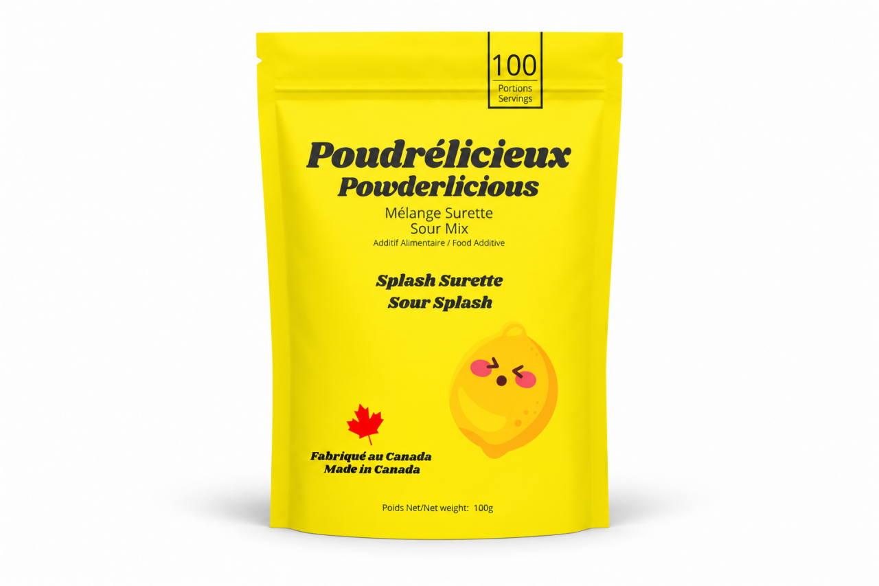 Base et saveur pour Slush sans sucre - Poudrélicieux
