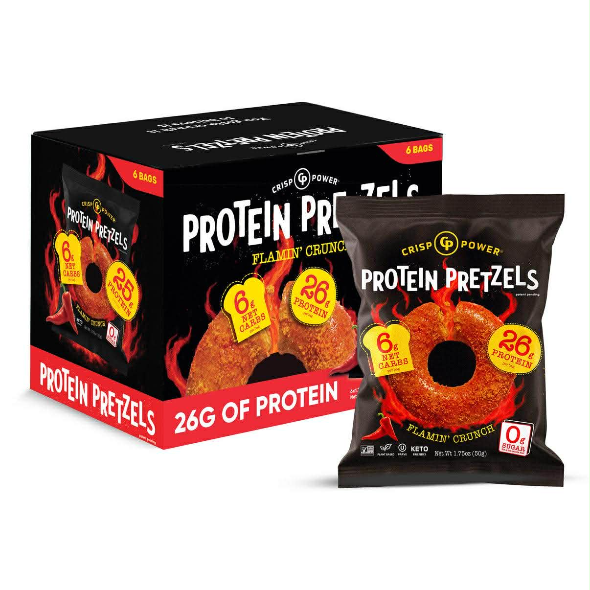 Crisp Power - Pretzel Protéinée