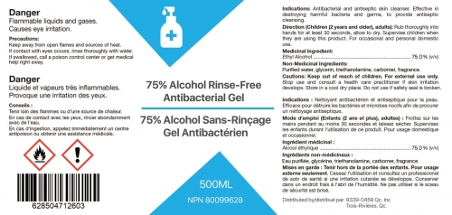 Gel Antibactérien