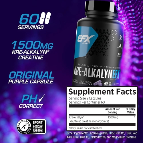 EFX Kre-Alkalyn 750 mg