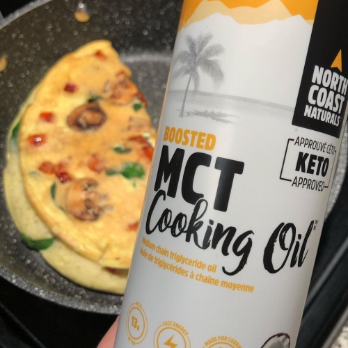 Boosted MCT Cooking Oil