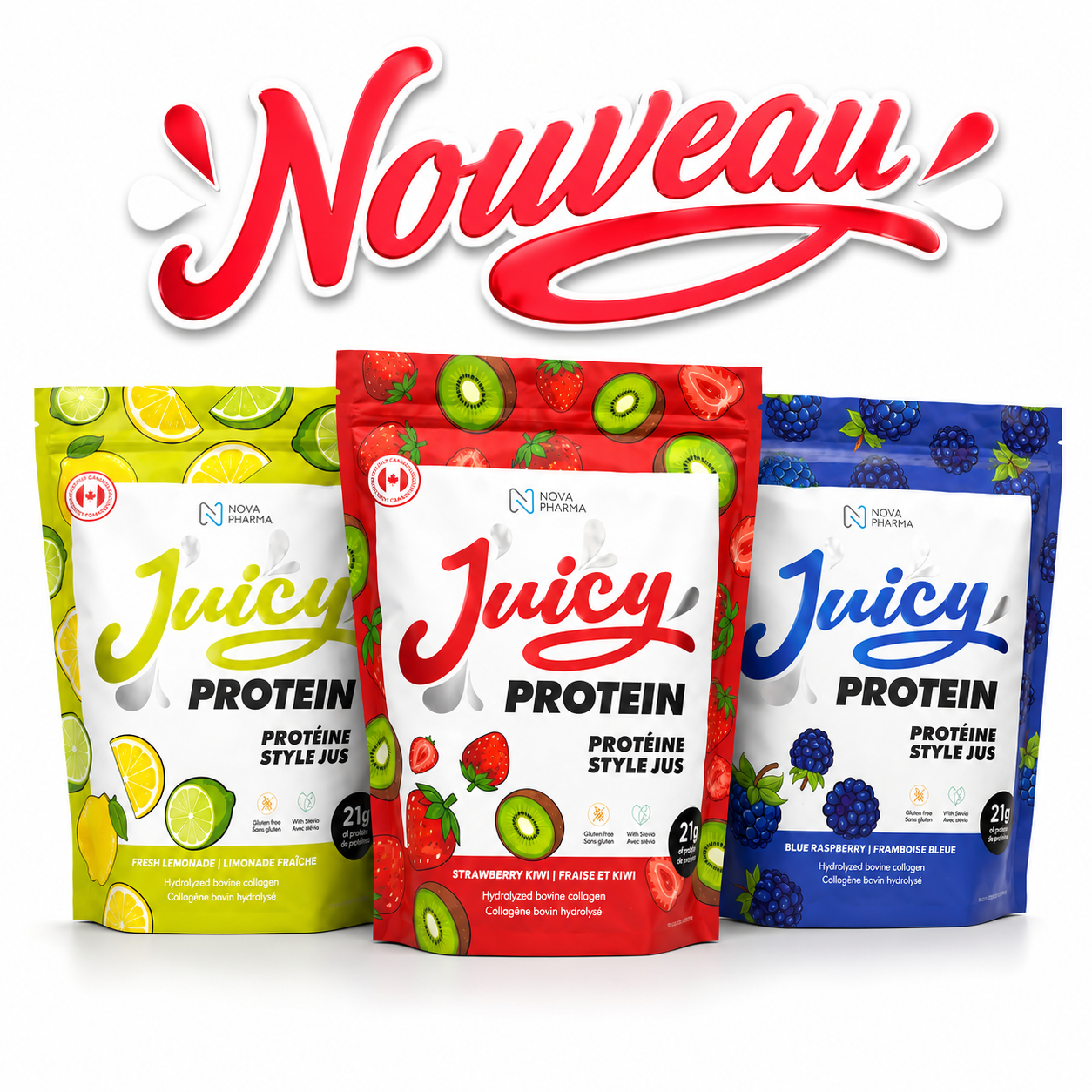 Nova Pharma Juicy Protein – Juice Style Protein