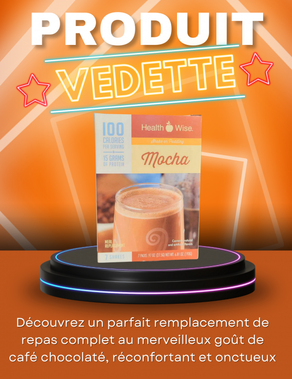 100 Calorie avec suppléments Shake/Puddings HW