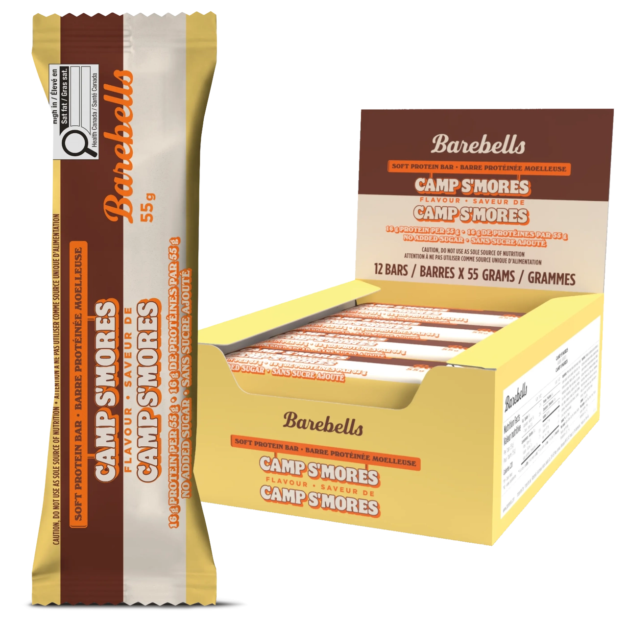 BAREBELLS Soft Protein Bar - 55g