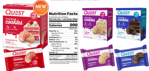 Quest Frosted Cookies