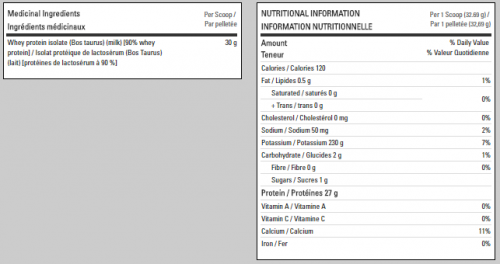 CROSSFUEL 100% Whey Isolate  