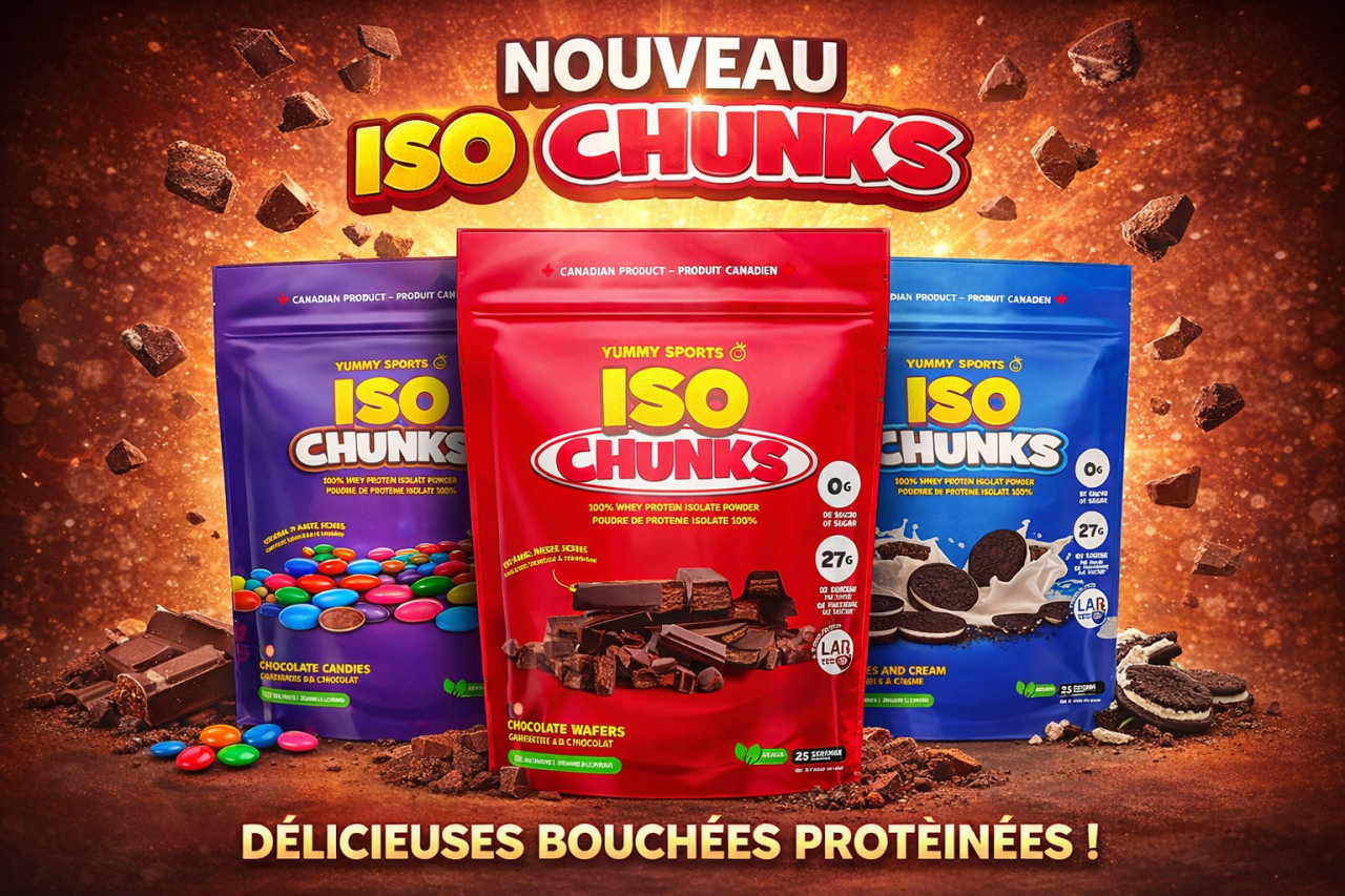 Iso Yummy Chunks -  800g