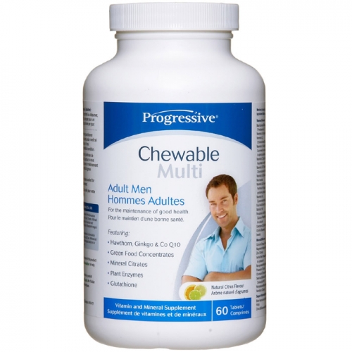 MULTIPLE VITAMINS & MINERALS Chewable for Adult Men 