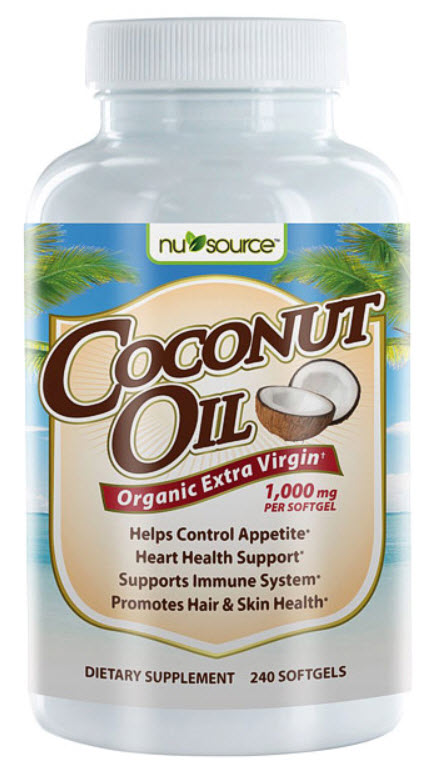 Nu Source Coconut Oil 1000 mg