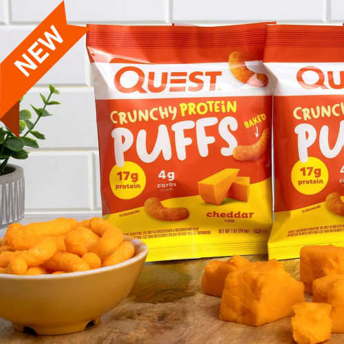 Quest Crunchy Protein Puffs!