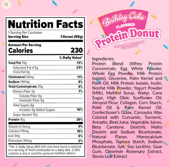 Beignes protéinés - Protein Donuts