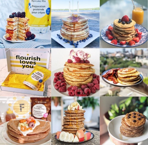 Flourish Protein pancake mix