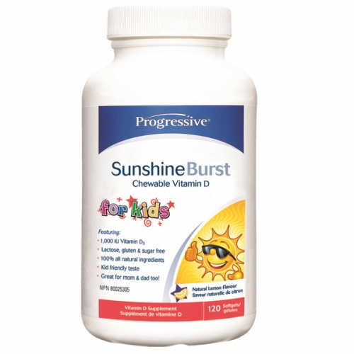 VITAMIN D For Kids - Sunshine Burst Chewable Softgels