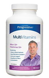 MULTIPLE VITAMINS & MINERALS pour hommes 50+