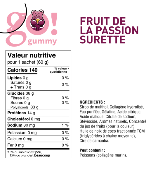 Go Gummy Protéine - 60g
