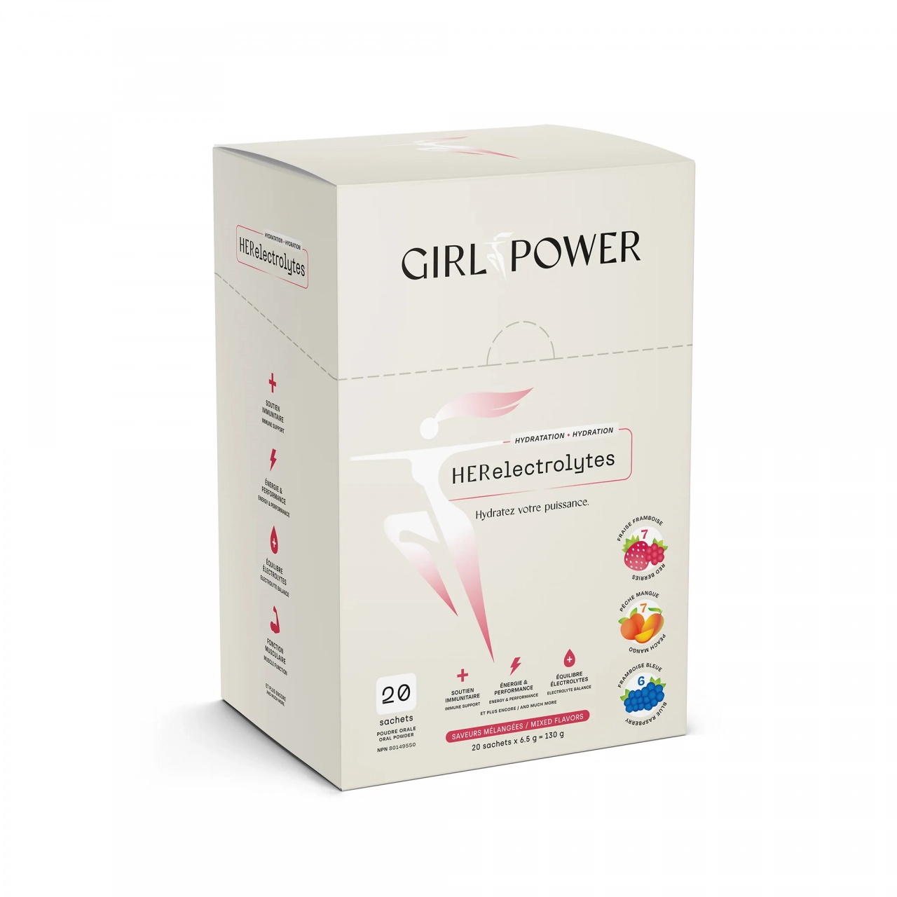 Girl Power HERelectrolytes – Électrolytes & Hydratation