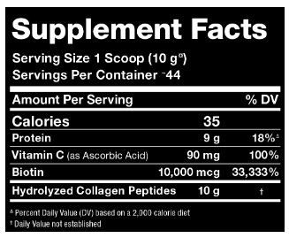 Allmax Collagen + Biotine