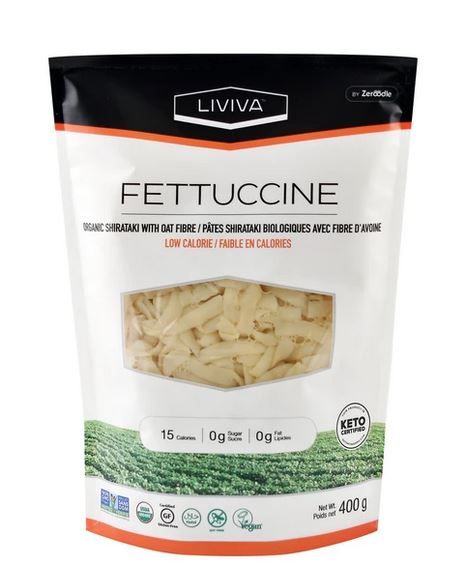 Shirataki Fettucini avec Fibre d’avoine