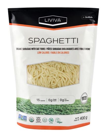 Shirataki Pasta - Spaghetti with Oat Fiber